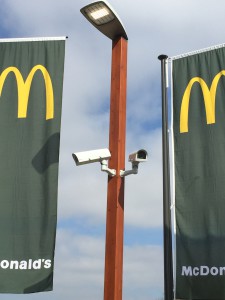 Camerabewaking Observatie bij de Mc Donalds